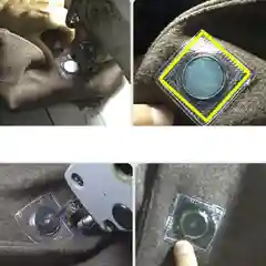 Пришивная магнитная пуговица, 5 штук