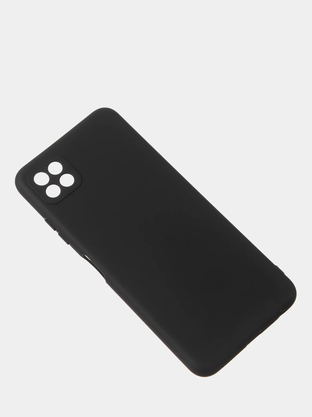 Черный чехол для Samsung A22s / Samsung A22 (5G) цветной матовый