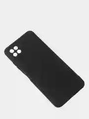 Черный чехол для Samsung A22s / Samsung A22 (5G) цветной матовый