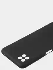 Черный чехол для Samsung A22s / Samsung A22 (5G) цветной матовый