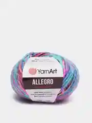 Синий меланж пряжа YarnArt  ALLEGRO