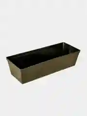 Черный ящик для рассады, 36*14*9 см, 3 л, чёрный, Урожай-7