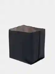 Черный пакет для рассады, 0.6 л, 7.5 X 9 см, 1.6 л, 8 X 14 см, толщина 50 мкм