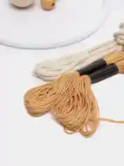 Желтый набор для творчества Куколки Макраме "Большая Семья" и другие