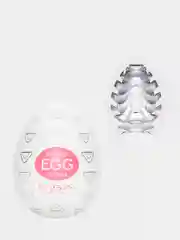 Розовый мужской эластичный мастурбатор Tenga EGG Easy Ona-Cap, 6 типов