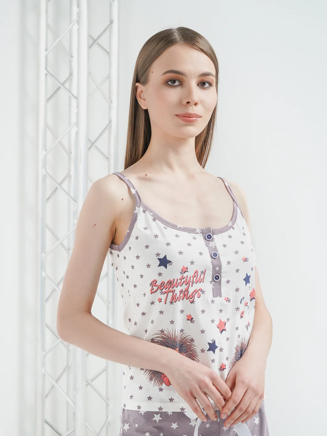 Пижама женская с шортами Margo