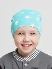 Ледяной детская двухслойная шапочка 1-5 лет для мальчиков хлопок