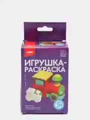 Фиолетовый детский набор для творчества 3D Art: игрушка-раскраска