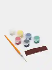 Фиолетовый детский набор для творчества 3D Art: игрушка-раскраска