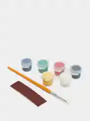 Зеленый детский набор для творчества 3D Art: игрушка-раскраска