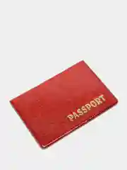 Обложка для паспорта, цвет красный
