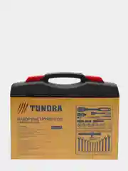 Набор инструментов в кейсе TUNDRA, автомобильный, CrV, 1/2 и 1/4, 60 предметов