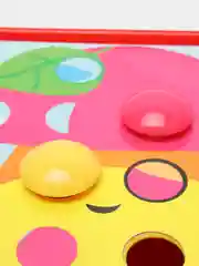 Развивающая игра "Детская мозаика" изучаем цвета с картинками