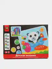 Развивающая игра "Детская мозаика" изучаем цвета с картинками