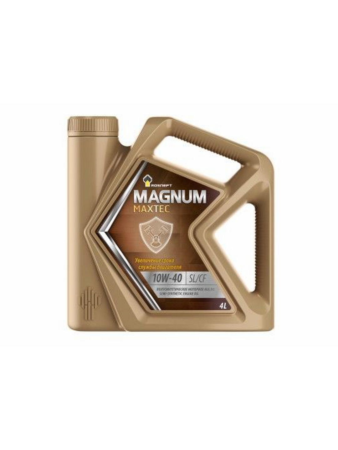 Моторное масло Роснефть MAGNUM MAXTEC 10W-40, полусинтетическое купить по  цене 549 ₽ в интернет-магазине KazanExpress