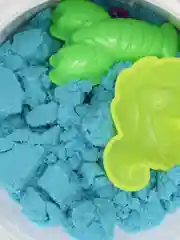 Кинетический песок "синий"