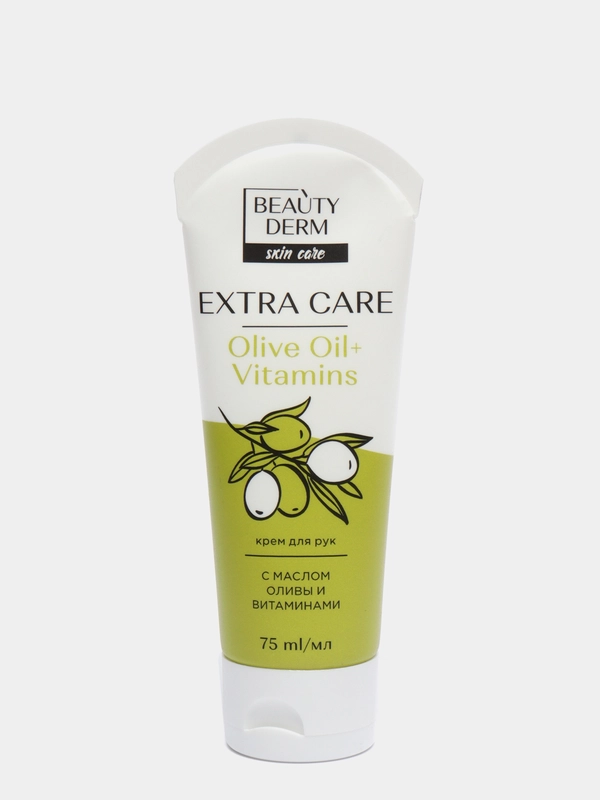 Крем для рук Beauty Derm Body Care с маслом оливы и витаминами, 75 мл