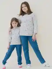Костюм с брюками для девочки Ильмень, Family Look