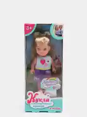 Розовый кукла в повседневной одежде, в подарочной упаковке