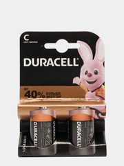 Батарейки 2шт Duracell LR14 дюраселл тип С дюрасел алкалиновые батарейка