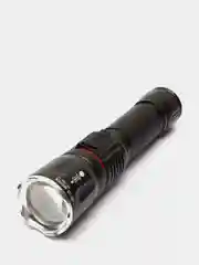 Аккумуляторный сверхяркий алюминиевый ручной фонарь с usb, линзой и магнитом