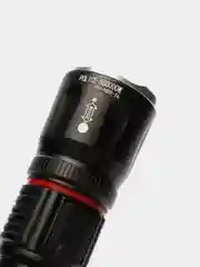 Аккумуляторный сверхяркий алюминиевый ручной фонарь с usb, линзой и магнитом