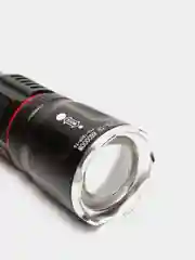 Аккумуляторный сверхяркий алюминиевый ручной фонарь с usb, линзой и магнитом