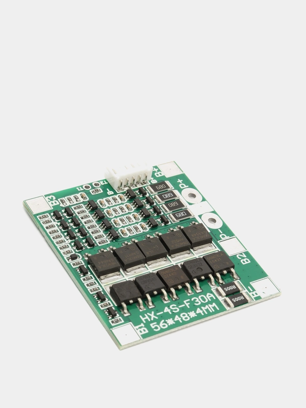 Плата защиты батареи BMS PCM для li-ion 4S, 30A, с балансировкой