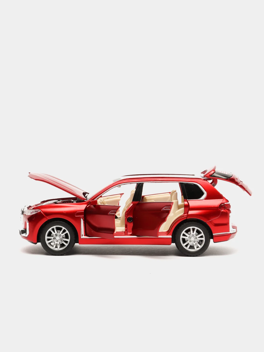 Красный модели автомобилей   BMW X5, BMW X7, TOYOTA- PRADO, RANGE ROVER