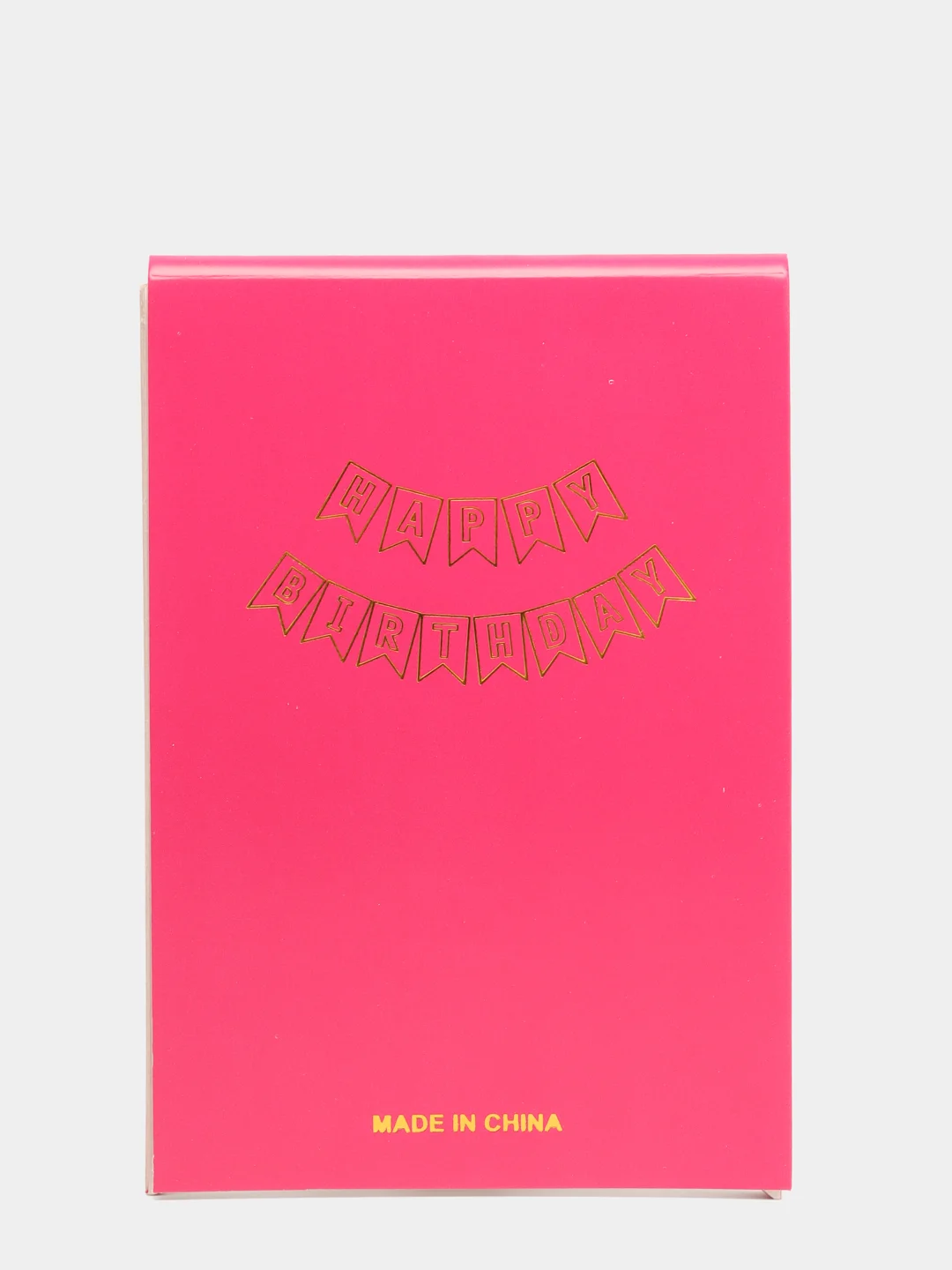 Розовый гирлянда "Happy birthday"