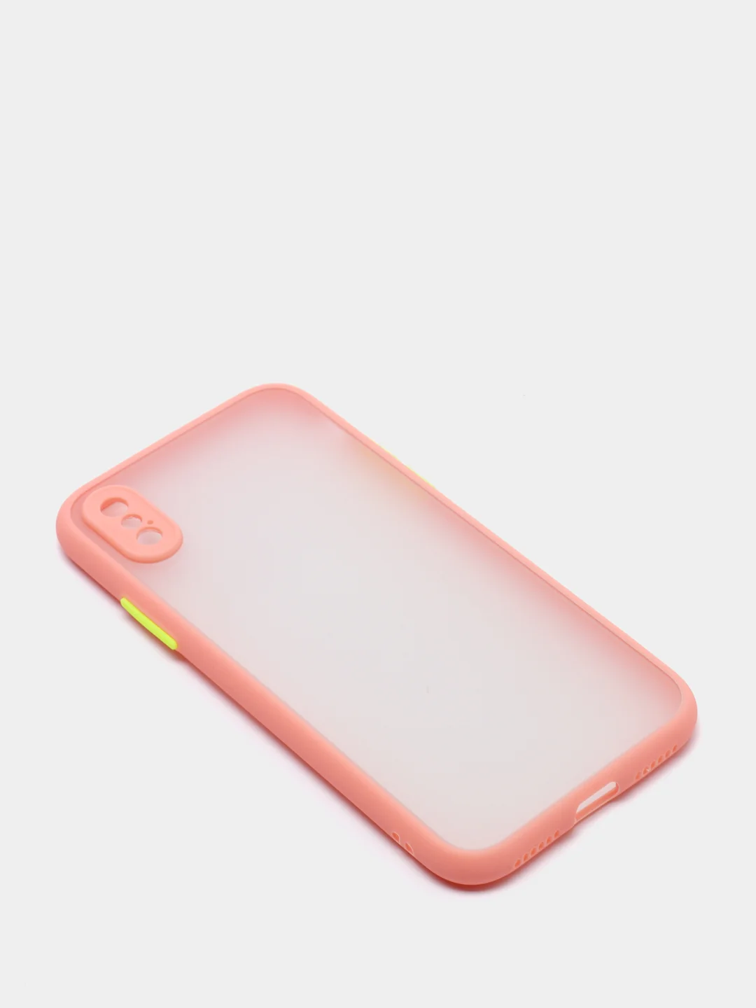 Кораллово-розовый чехол для iPhone 6/6s/6+/6s+/7/8/SE2020/7/8+/X/XS/XR/XS Max/11 Pro Max/12/12ProMax/12mini