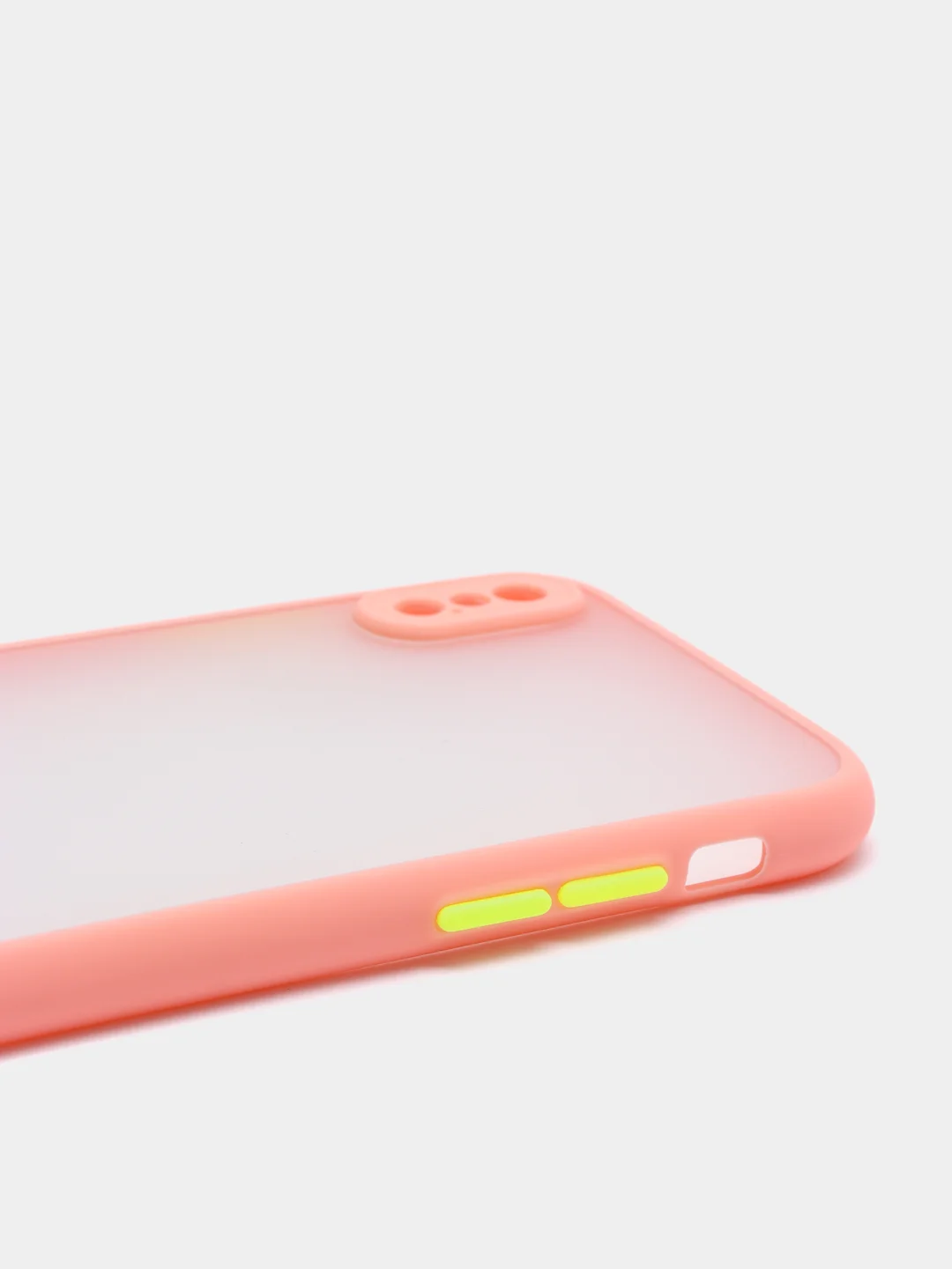 Кораллово-розовый чехол для iPhone 6/6s/6+/6s+/7/8/SE2020/7/8+/X/XS/XR/XS Max/11 Pro Max/12/12ProMax/12mini