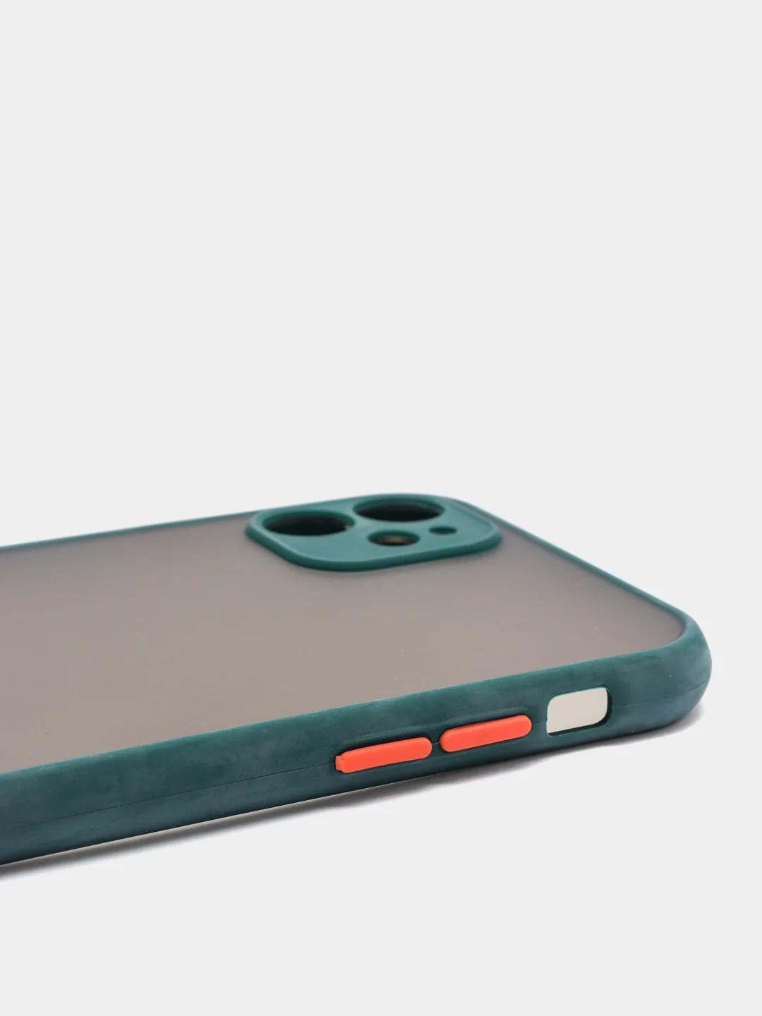 Тёмно-зелёный чехол для iPhone 6/6s/6+/6s+/7/8/SE2020/7/8+/X/XS/XR/XS Max/11 Pro Max/12/12ProMax/12mini