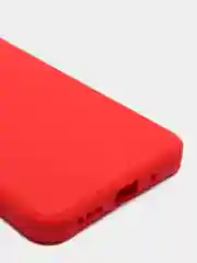 Красный чехол с защитой камеры и бархатом внутри для XIAOMI REDMI 9C