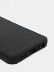 Черный чехол с защитой камеры и бархатом внутри для Xiaomi Redmi Note 8