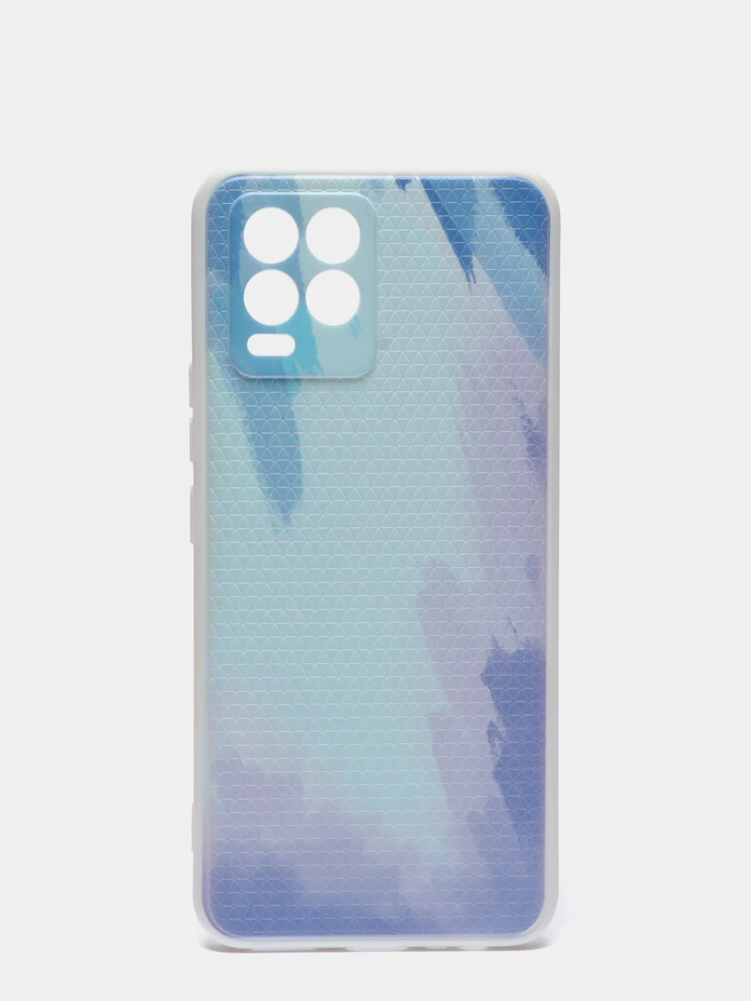 Голубой чехол для Realme 8/8Pro, C11 (2020г.) Акварель