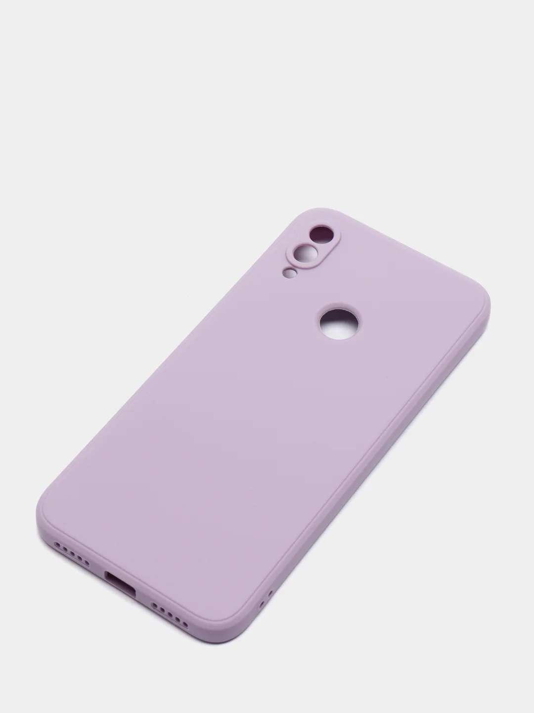 Сиреневый чехол с защитой камеры и бархатом внутри для REDMI NOTE 7 / REDMI NOTE 7 PRO