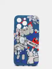 Морской светящийся чехол-накладка LUXO для iPhone 13 Pro с флуоресцентным рисунком KAWS