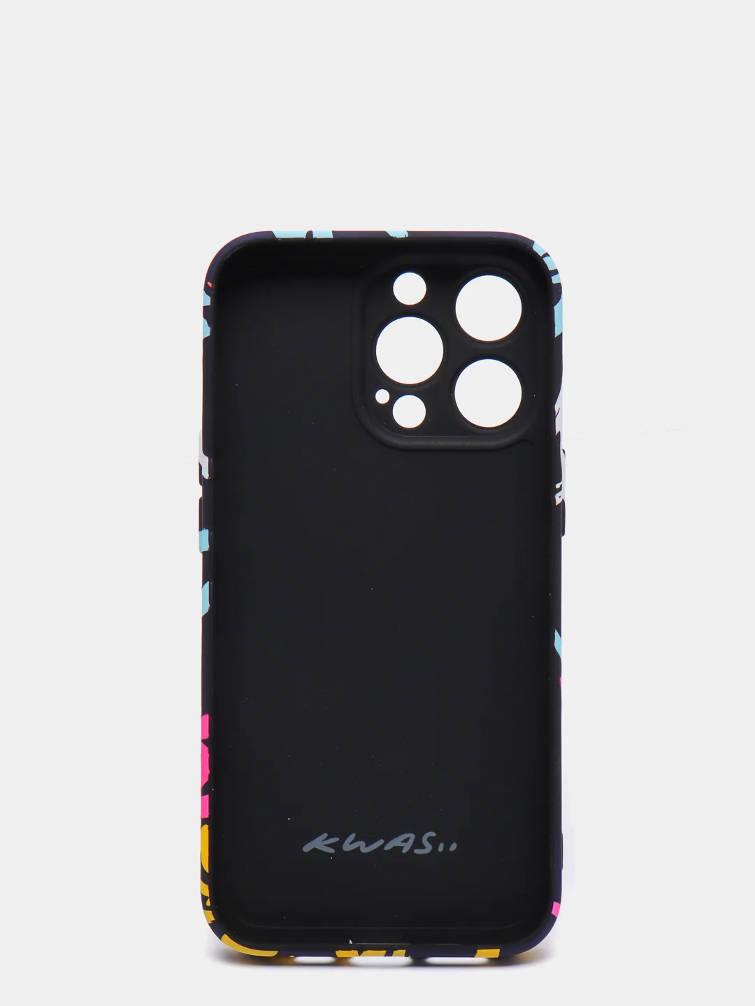 Лазурный светящийся чехол-накладка LUXO для iPhone 13 Pro с флуоресцентным рисунком KAWS