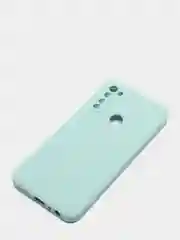 Алый чехол с защитой камеры и бархатом внутри для Xiaomi Redmi Note 8
