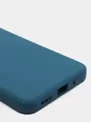 Синий чехол с защитой камеры и бархатом внутри для XIAOMI REDMI 9C