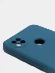 Синий чехол с защитой камеры и бархатом внутри для XIAOMI REDMI 9C