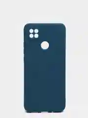 Синий чехол с защитой камеры и бархатом внутри для XIAOMI REDMI 9C