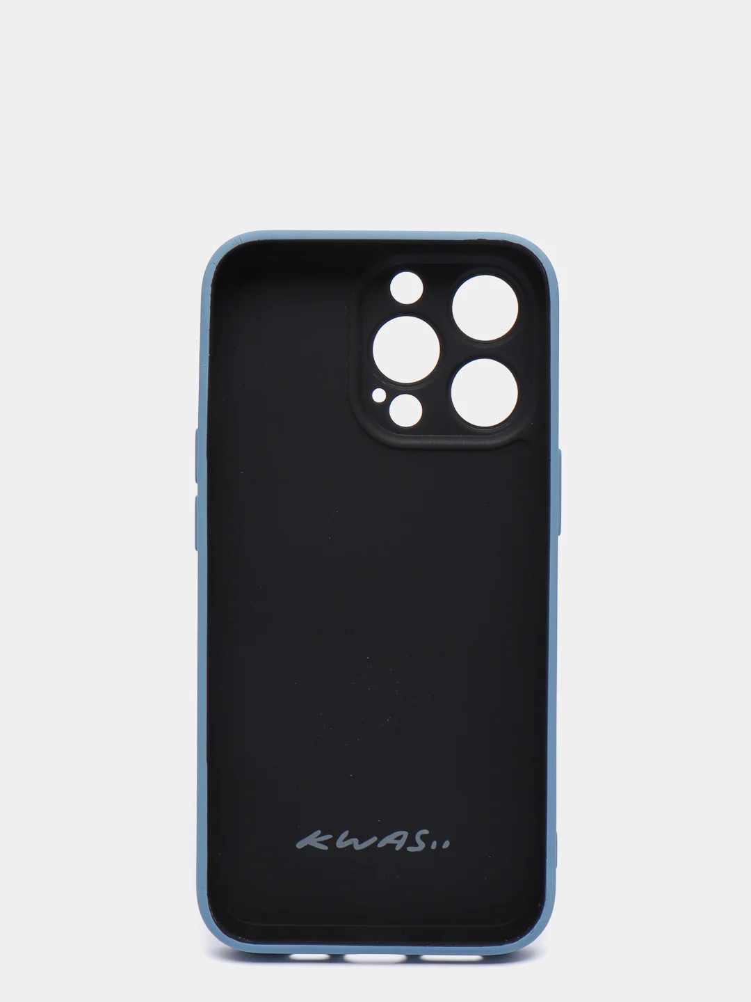 Синий меланж светящийся чехол-накладка LUXO для iPhone 13 Pro с флуоресцентным рисунком KAWS