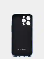 Синий меланж светящийся чехол-накладка LUXO для iPhone 13 Pro с флуоресцентным рисунком KAWS