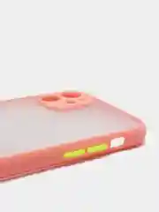 Кораллово-розовый чехол для iPhone 6/6s/6+/6s+/7/8/SE2020/7/8+/X/XS/XR/XS Max/11 Pro Max/12/12ProMax/12mini