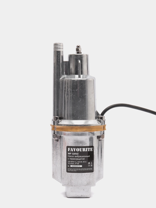 Насос вибрационный с термозащитой FAVOURITE WP 320VZ, 320Вт, верхний забор, 10м