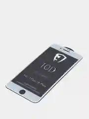 Защитное Стекло 10 D на IPhone apple айфон + 11 pro 7 8 6 plus x xs xsmax xr черное белое