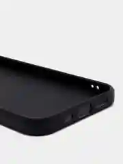 Чехол для iPhone 12 / 12 Pro (6.1"), черный, силиконовый