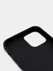 Чехол для iPhone 12 / 12 Pro (6.1"), черный, силиконовый